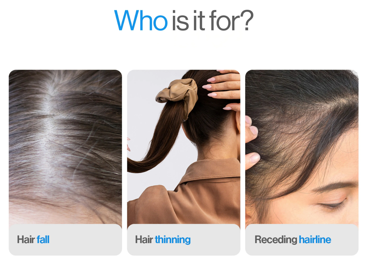 Be Bodywise™  Organic Hair Growth Serum Roll-On For Men and Women